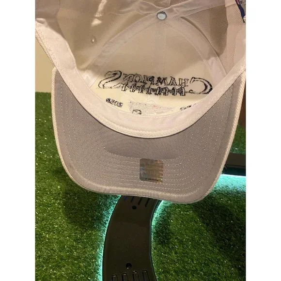 New England Patriots hat cap snap back white retro Y2K Tom Brady Reebok 2011 - Picture 10 of 12